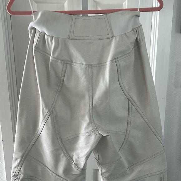 STELLA MCCARTNEY  High-Waisted Faux Leather Pants, NWT - Picture 12 of 17